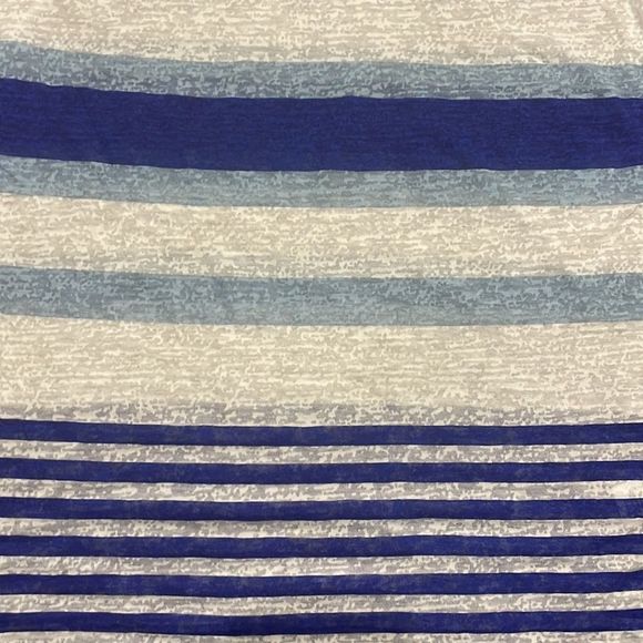 Express Blue and White Striped Tank - Size S - Picture 5 of 7